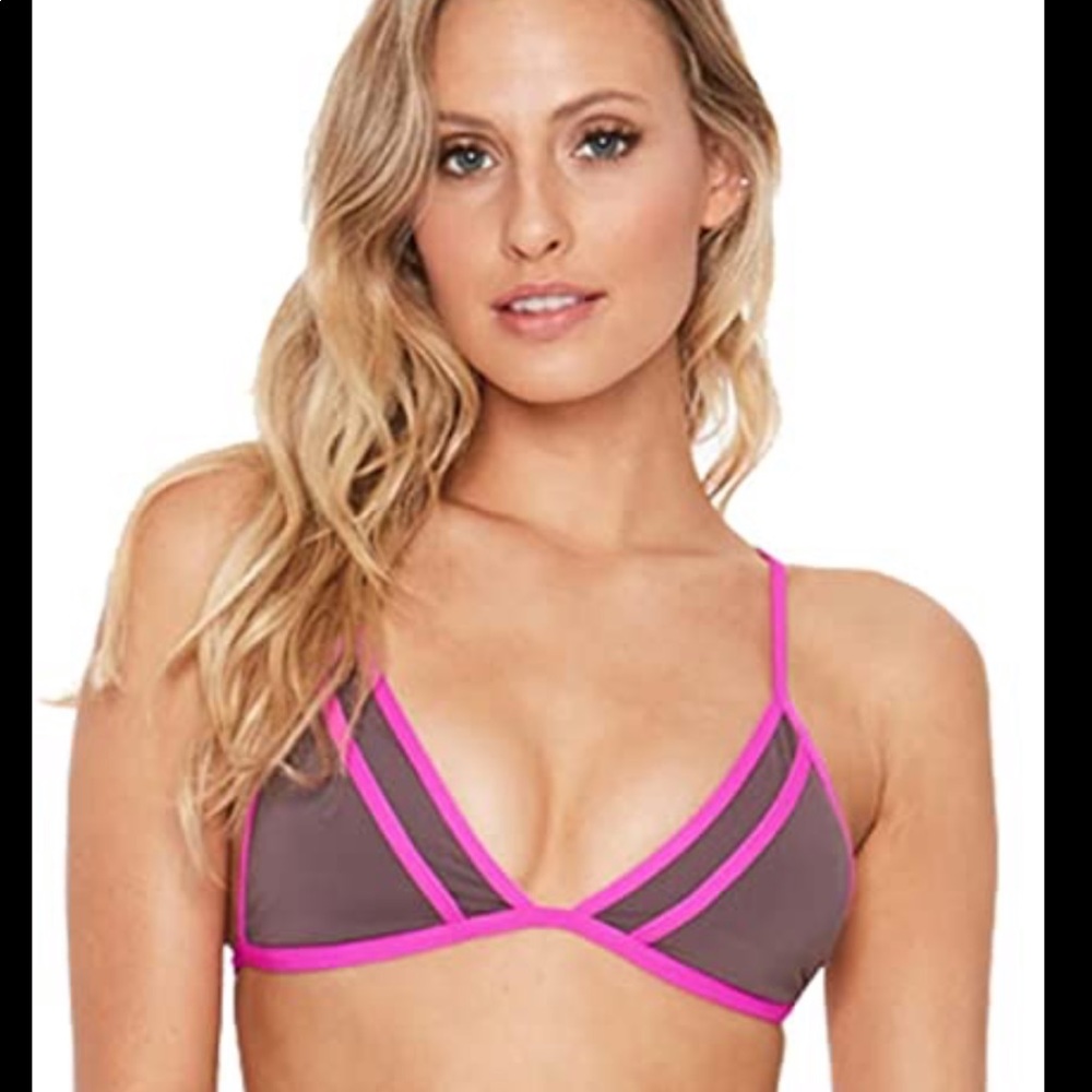 L*Space fuchsia bikini set